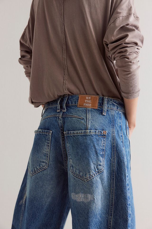 Jeans Barrel Mi-Taille We The Free Good Luck #2