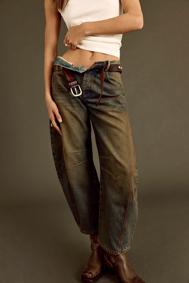 We The Free Good Luck Mid-Rise Barrel Jeans #5