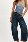 We The Free Good Luck Mid-Rise Barrel Jeans