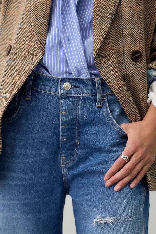 We The Free Good Luck Mid-Rise Barrel Jeans #3