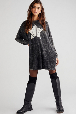 free people t shirt dress