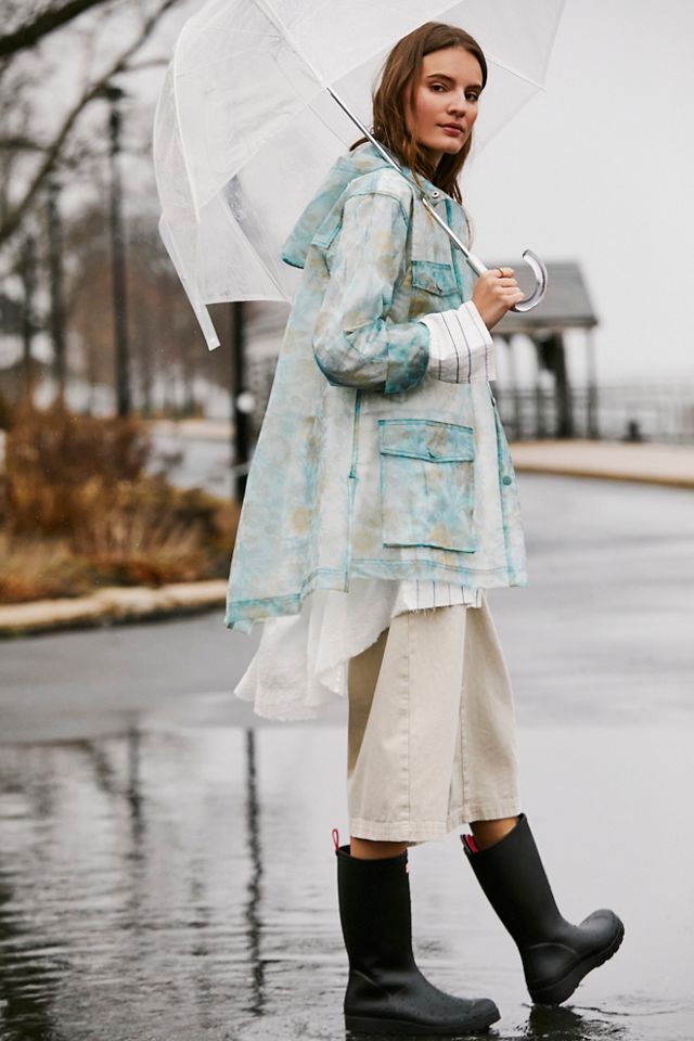 Free people store rain coat