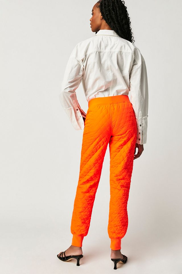 Pantalon matelassé style jogger #1
