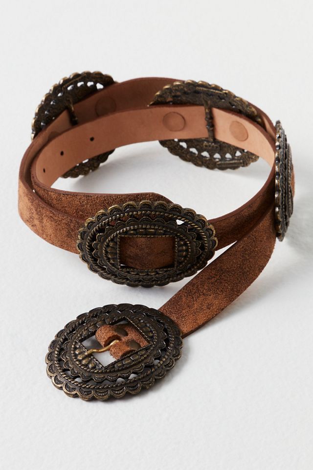 Meet Me In Reno Concho Belt | Free People display picture 3