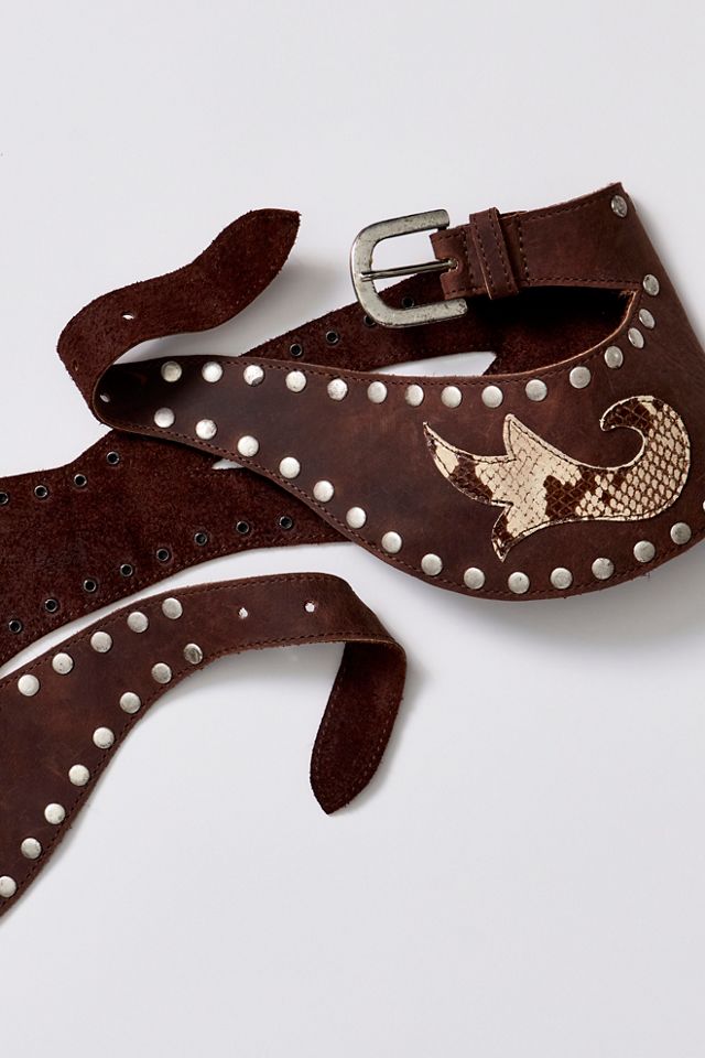 Free People Hendrix Studded Belt Free People Starcrossed Studded Belt | The Hat Store, LLC main image 3