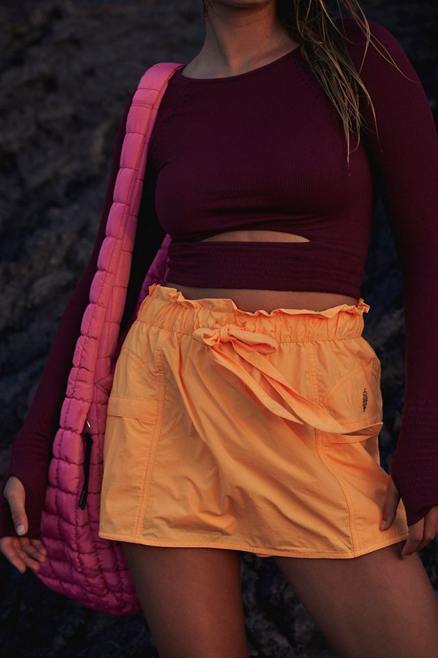 Skort Free People In The Wild Skyline - Taille S, Bleu, Occasion En Parfait état