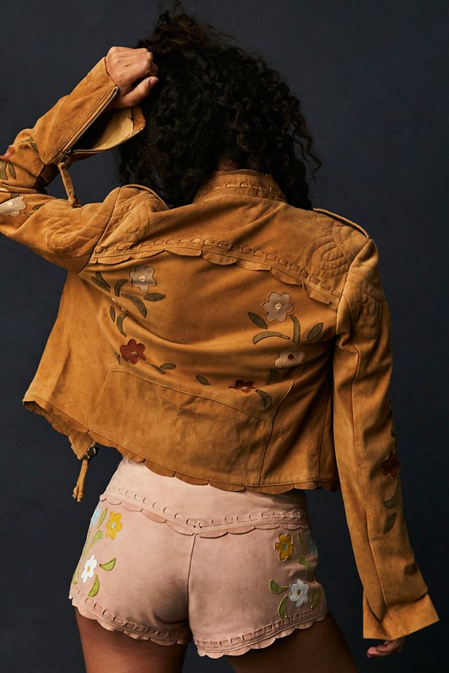 Free people 2025 shrunken moto jacket