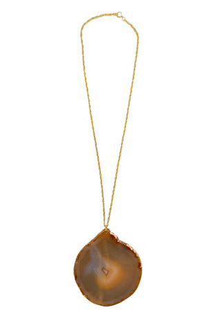 1970s Vintage Statement Stone Necklace  Selected by BusyLady Baca & The Goods