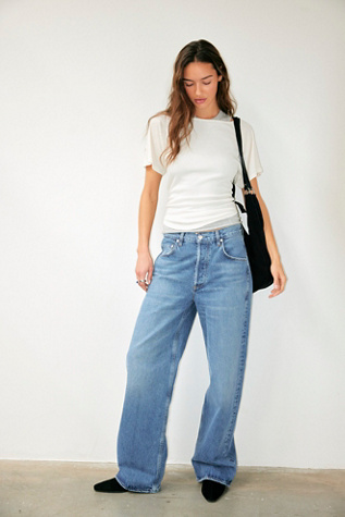 Citizens of Humanity Ayla Baggy Puddle Jeans | Free People