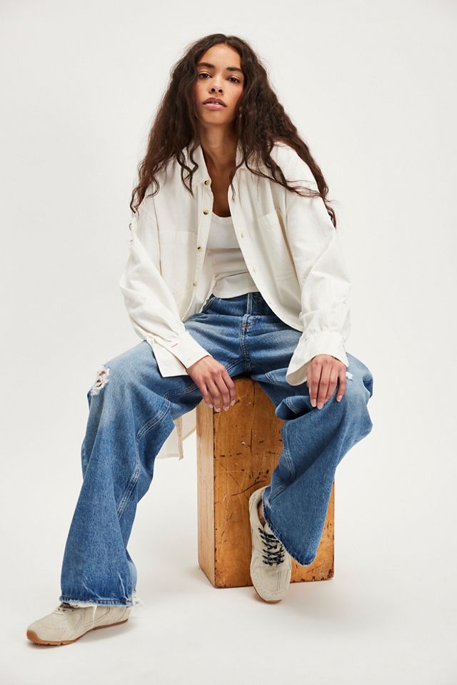 Citizens of Humanity Ayla Baggy Puddle Jeans | Free People