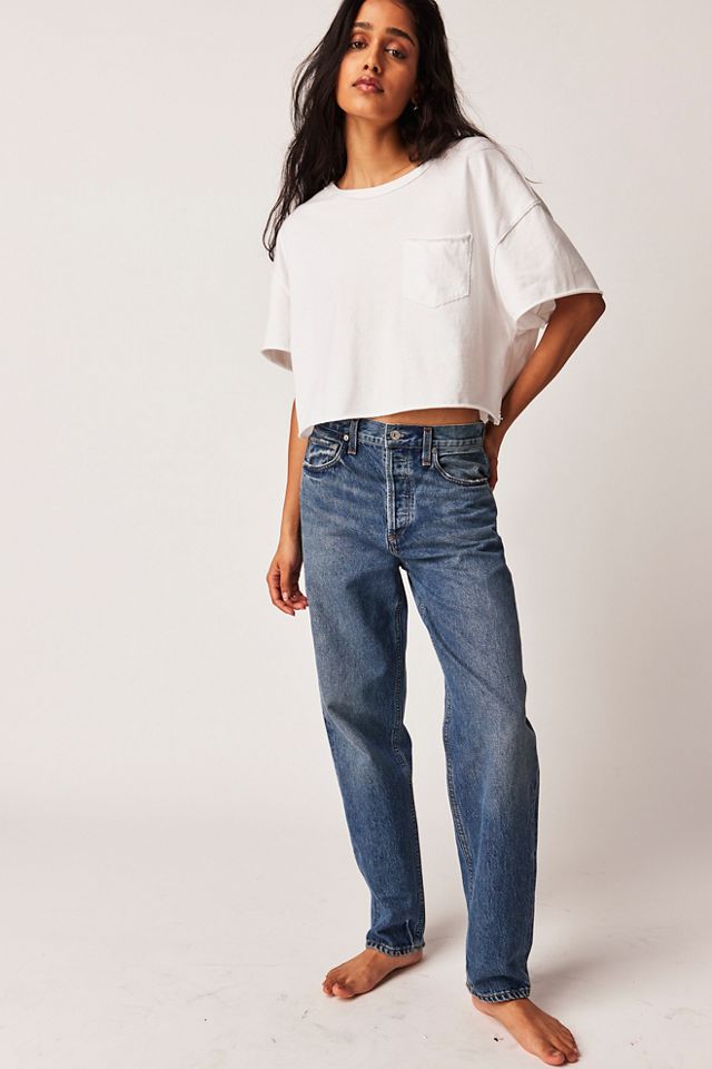 Citizens of Humanity Devi Low-Slung Baggy Tapered Jeans