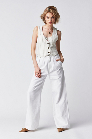 Citizens Of Humanity Maritzy Pleated Trouser Jeans In Prism