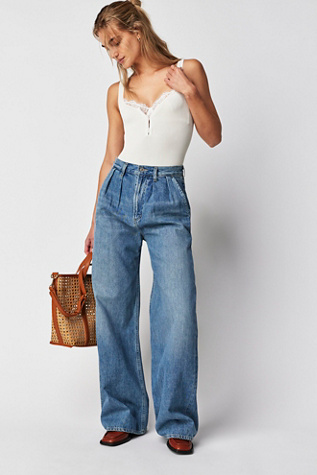 Citizens of Humanity Maritzy Pleated Trouser Jeans | Free People 