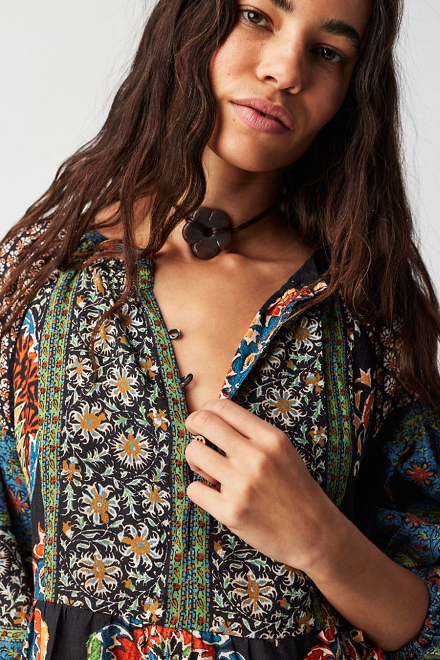 BOTEH Rhea Mini Smock Dress | Free People