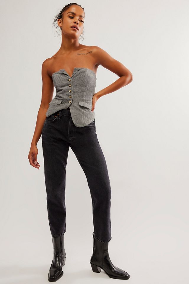 The Parker High Waist Tweed Trousers • Impressions Online Boutique