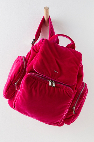 Caraa Velvet Cirrus Backpack | Free People display picture 2