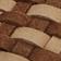 Beige / Walnut / Tan