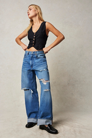 Denimist Teri Wide-Leg Jeans | Free People