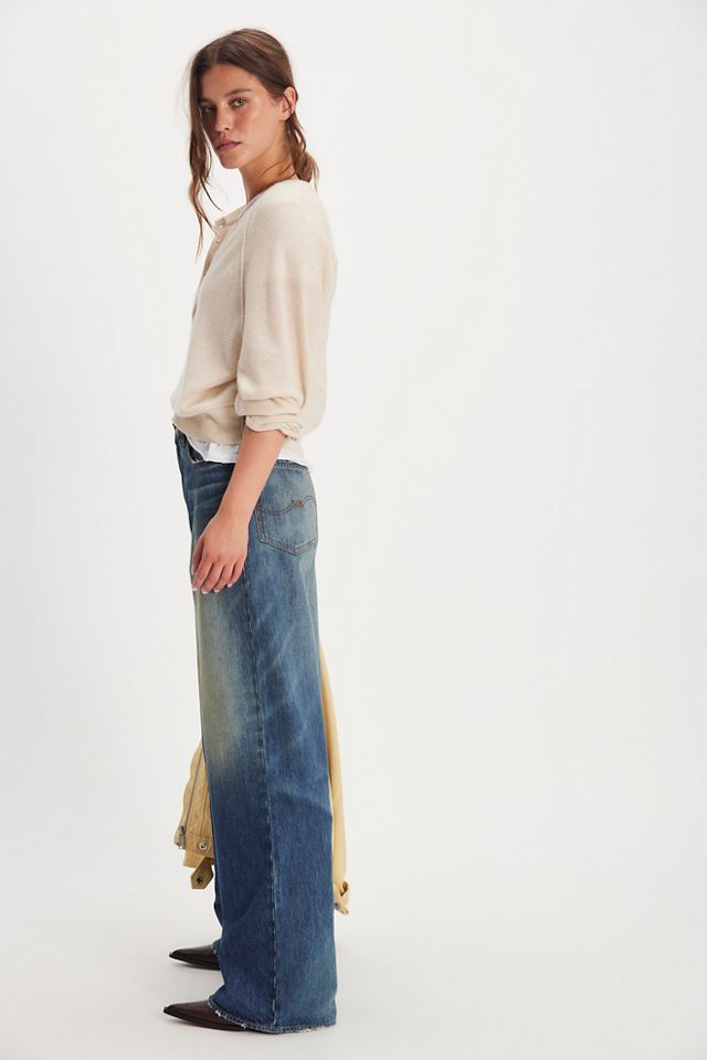 DEUXIME CLASS デニミスト TERI WIDELEG JEAN 24 Teri Wide Leg Jean - Apsley Blue - Denimist - denimist