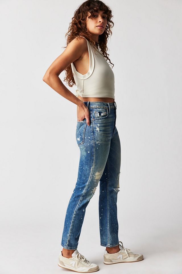 MOTHER High-Waisted Rider Ankle Jeans #2