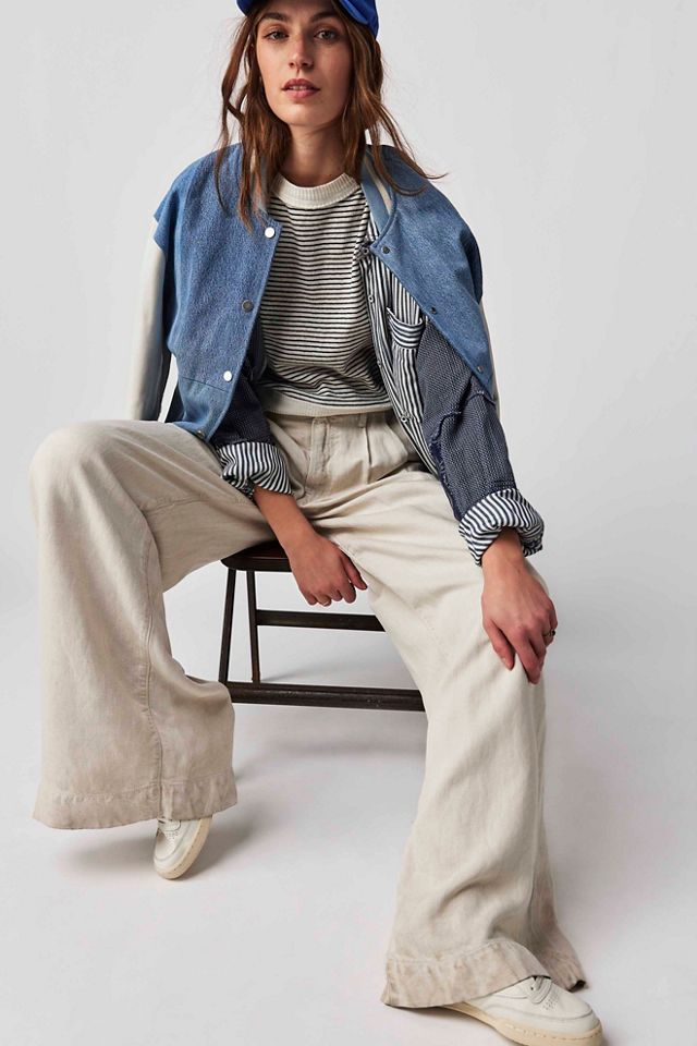 MOTHER High-Waisted Pouty Prep Heel Pants #3