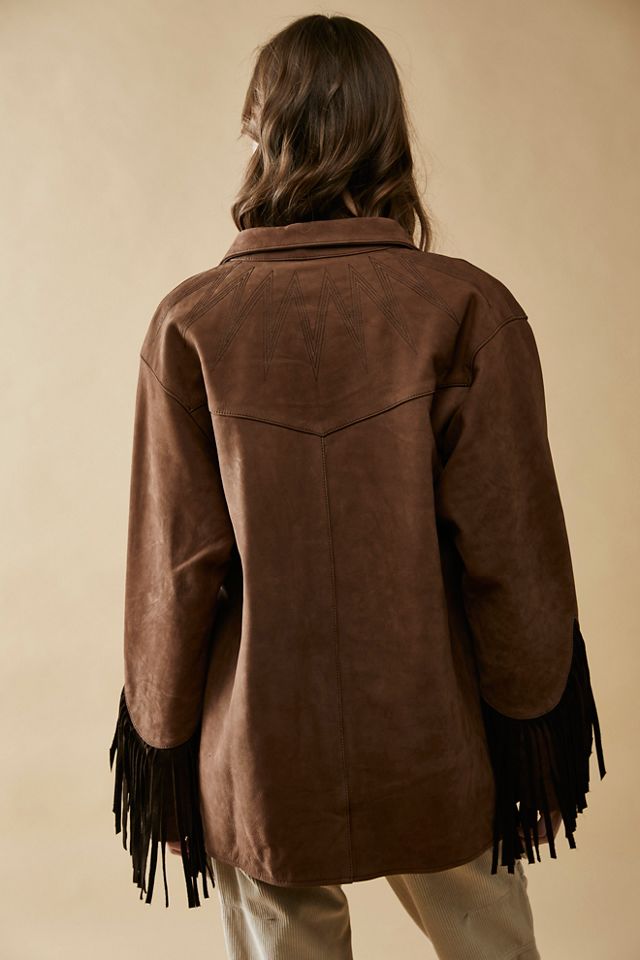 Sunburst Suede Shirt #1
