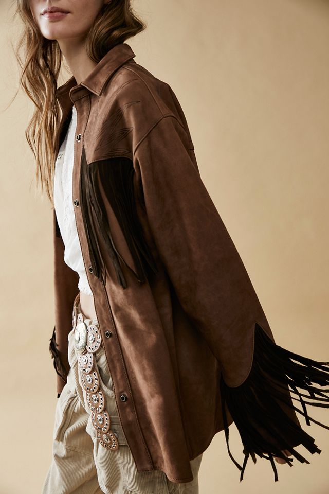 Sunburst Suede Shirt #2