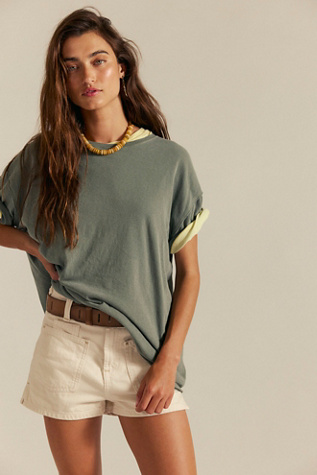 Free People ★ We The Free Harper Tee Free People We The Free Harper Tee In Parchment Combo - 22