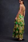 chinese dress ladies Aneira Tiered Maxi Dress – Klutch main image 1