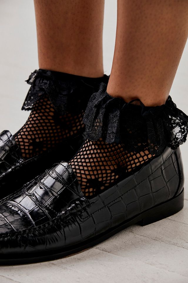 Celeste Ruffle Socks Free People UK