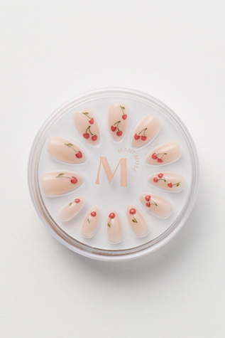 Mani Muse Press-On Manicure Kit at Free People in Tan