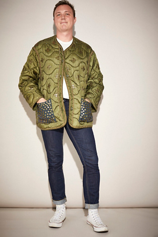 【WONDER WONDER】Gross Vintage Check Overfit Quilted Jacket 81061392_030_a