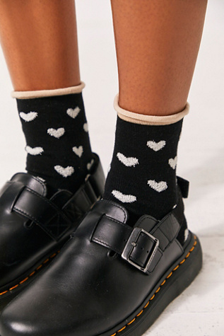 Heart Eyes Socks at Free People in Black