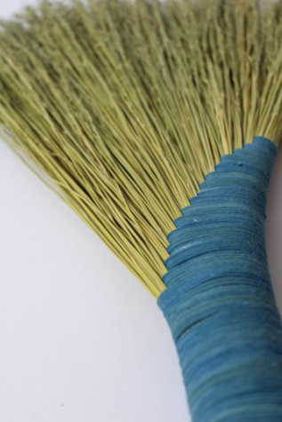 Sunhouse Craft Blue Moon Turkey Wing Hand Broom