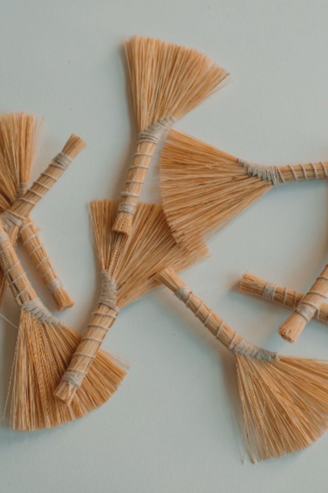 Sunhouse Craft Tiny Broom Ornament #1