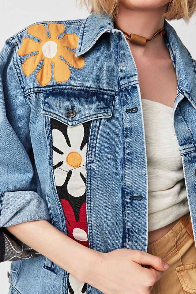 We The Free Annie's Flower Bomber Jacket | Free People