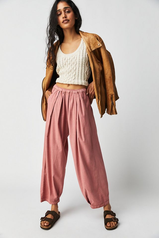 To The Sky Parachute Pants Free People
