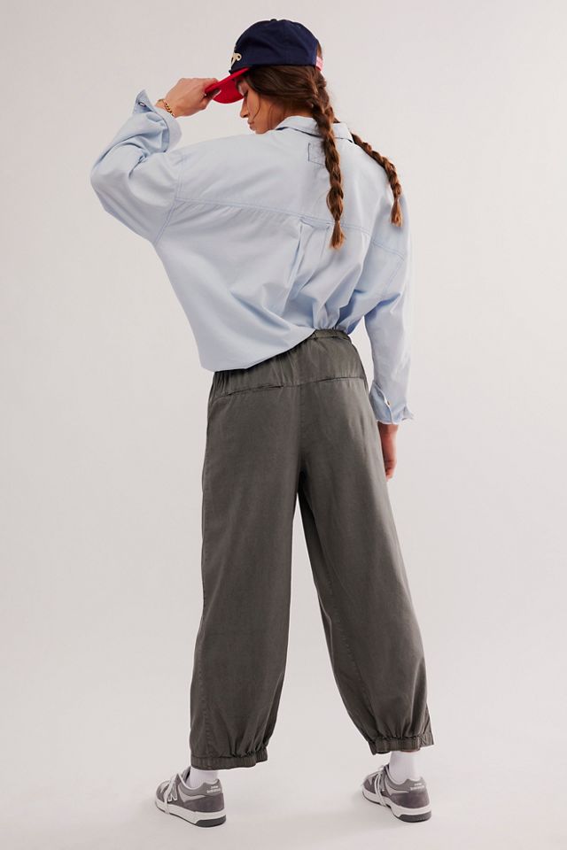 To The Sky Parachute Pants #1