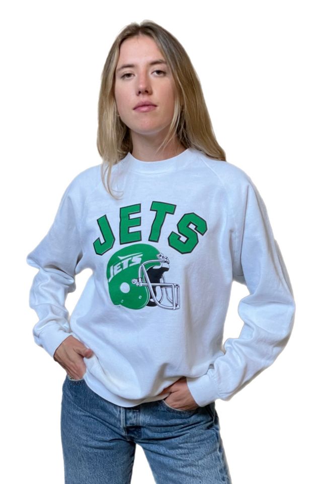 Vintage NY Jets Football Sweatshirt Selected By Villains Vintage Free