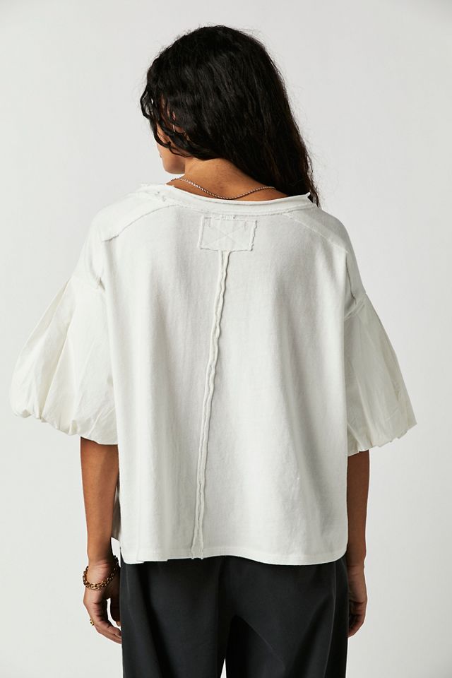 Free People - Painted Floral Tee main image 1