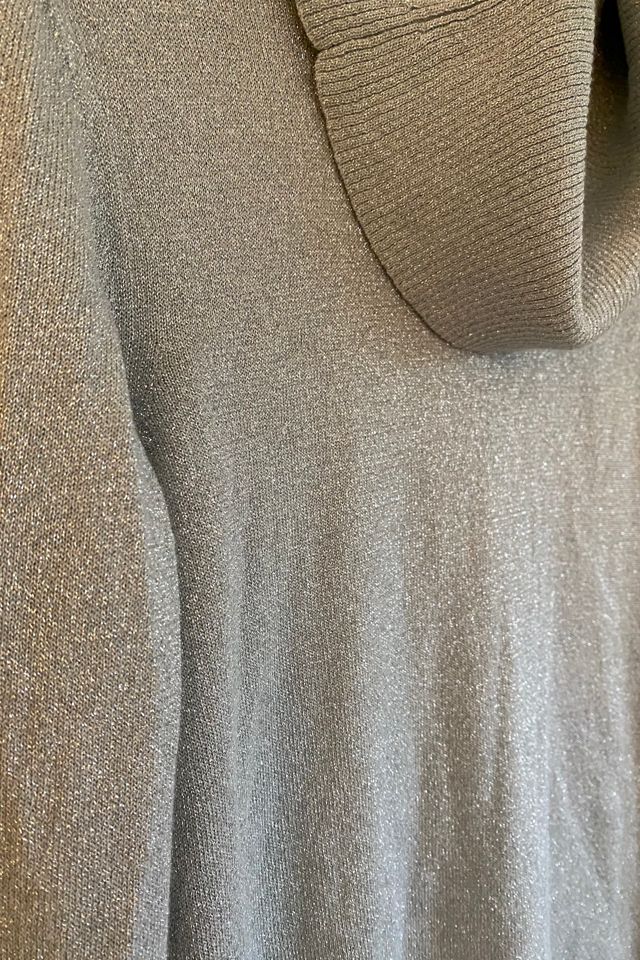 Silver Cowl Neck Shirt Selected by KA.TL.AK #2