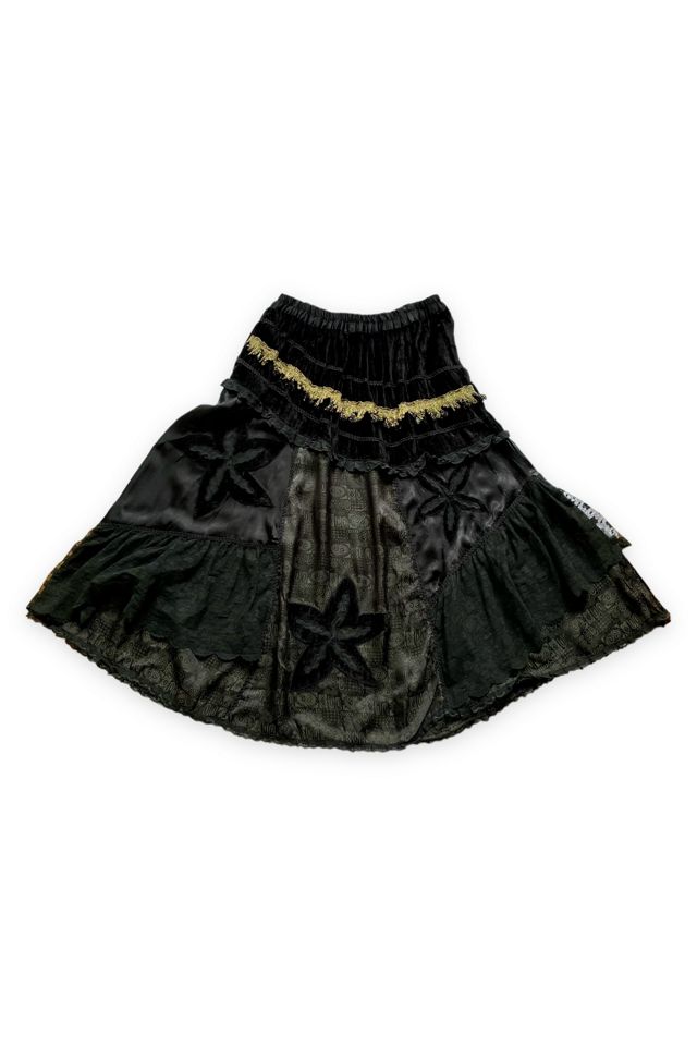 Velvet skirt festival sales
