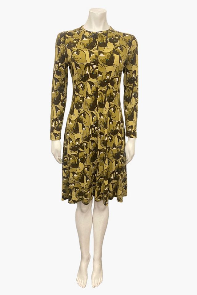 1960s Vintage Siamese Cat Knit Dress Selected by BusyLady Baca & The Goods #2