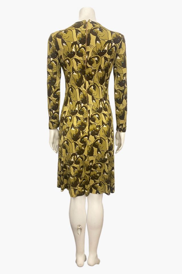 1960s Vintage Siamese Cat Knit Dress Selected by BusyLady Baca & The Goods #3