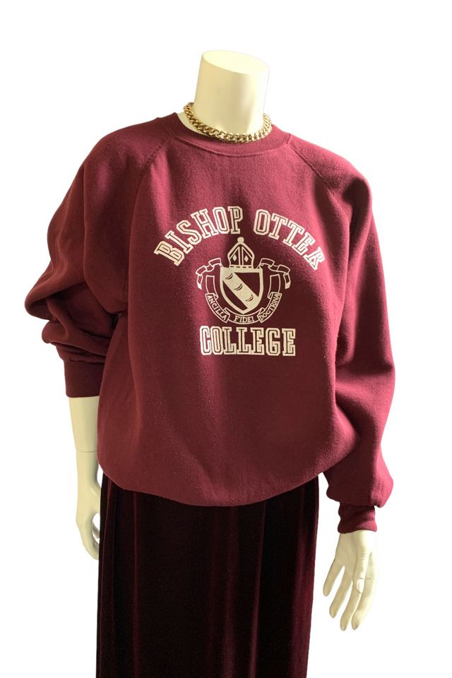 Vintage 1980s Bishop Otter College Sweatshirt Selected By ...
