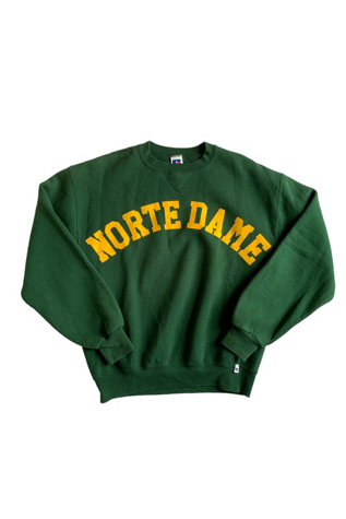 Vintage 1980s Notre Dame Sweatshirt Selected by SharpLilTeeth Free People