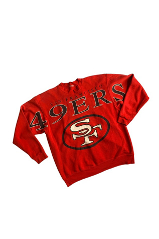 Vintage 1980s San Francisco 49ers Sweatshirt Selected by