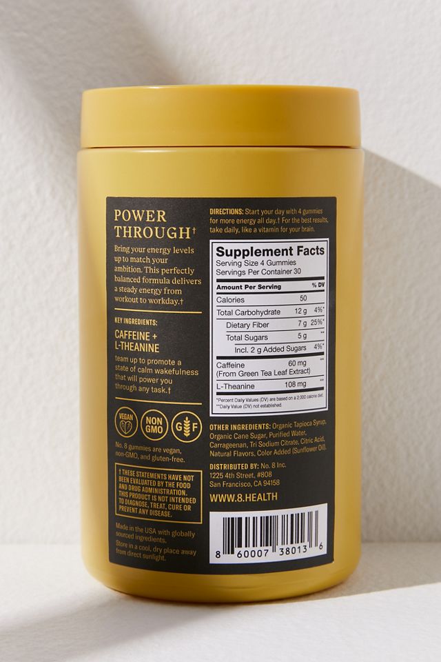No. 8 Energy Gummies Jar #2