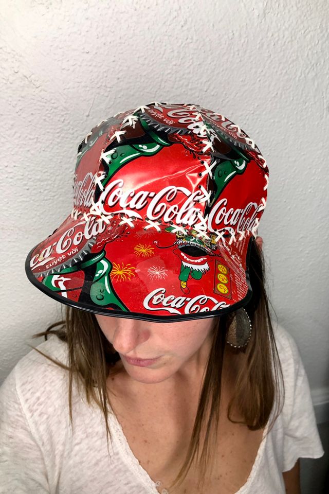 Homemade Coca Cola Can Hat Selected by Grievous Angel Vintage