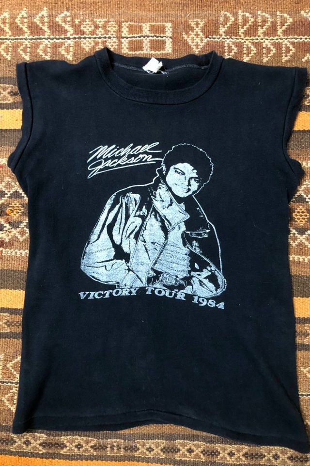 T-shirt worn by Michael Jackson - all sizes - worn on victory tour 1984